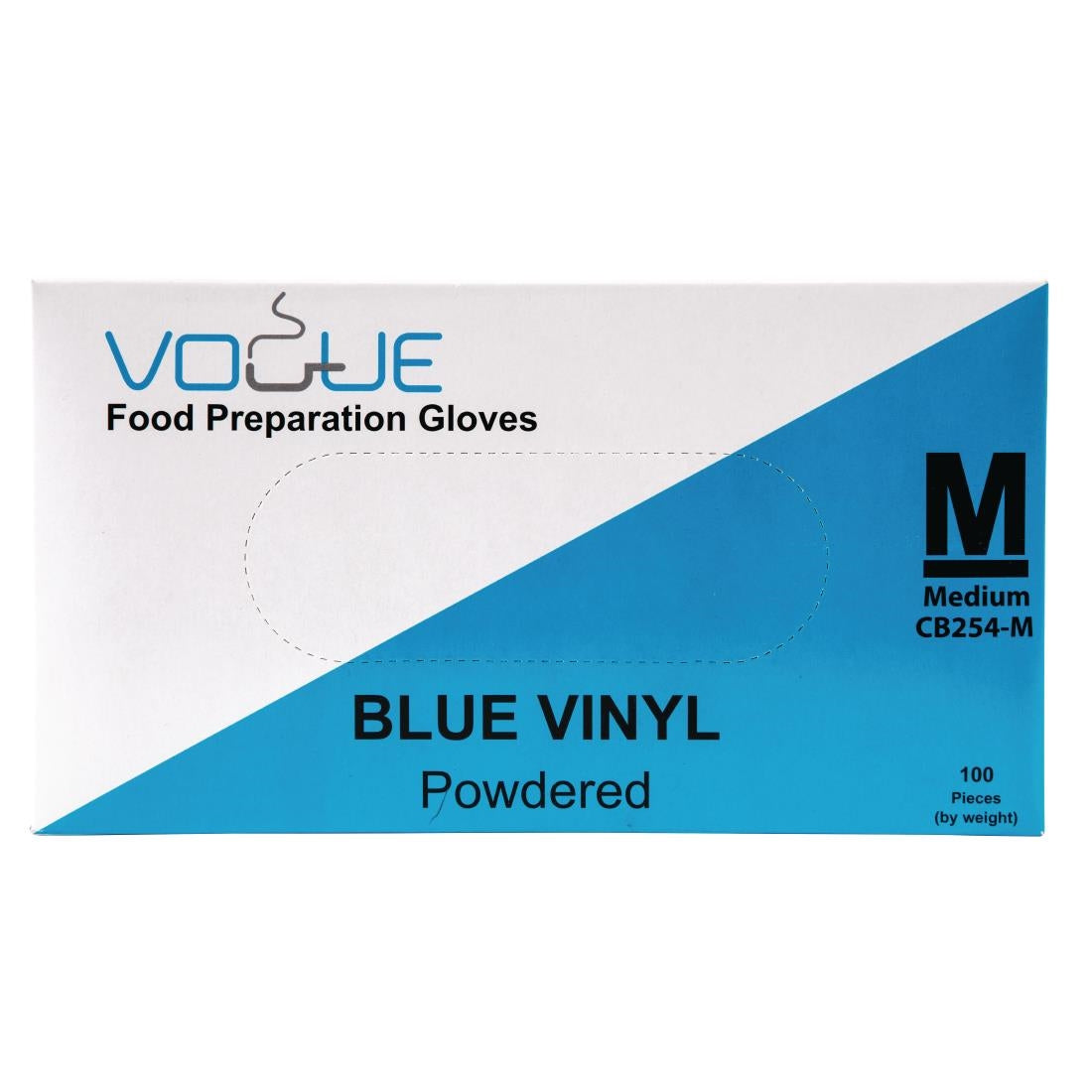 S619-M BULKVOORDEEL Vinyl handschoenen gepoederd M + GRATIS houder (500 stuks)