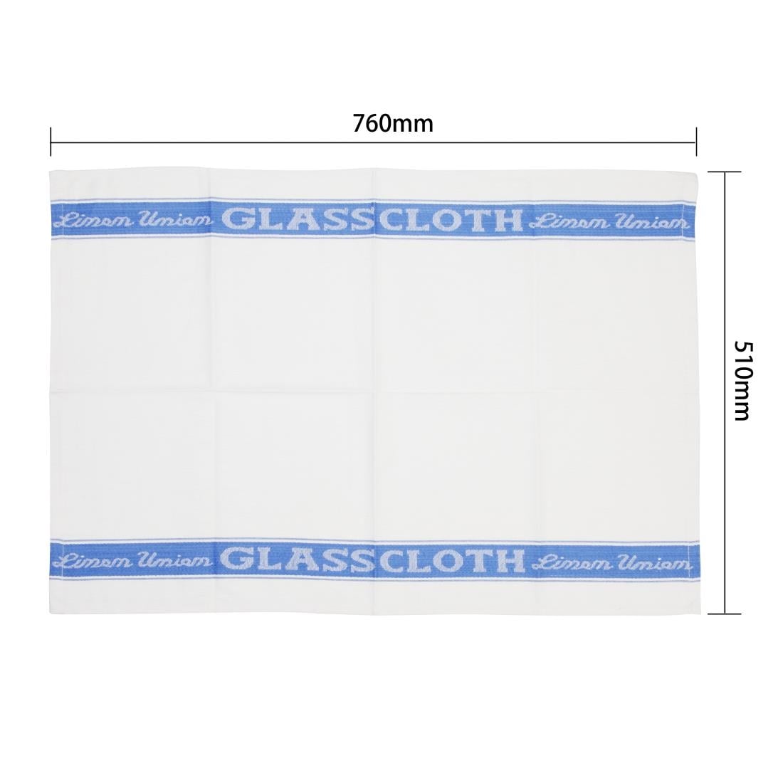 E911 Vogue poleerdoek blauw/wit 762 x 508mm