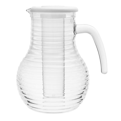 HC357 Olympia Kristallon Kan Met Koelbuis Polycarbonaat Geribbeld 1600ml