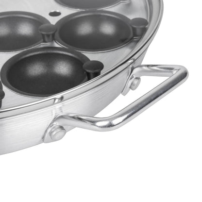 HT975 Vogue Aluminium Eierpocherset 35cm