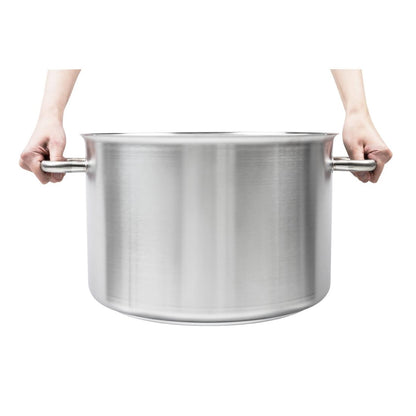 K798 Matfer Bourgeat Excellence RVS inductie soeppan 24Ltr