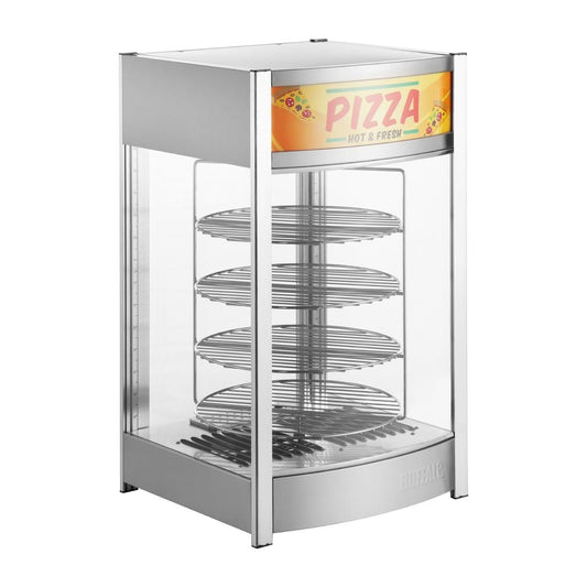 JB188 Buffalo 4-laags verwarmde pizzadisplay