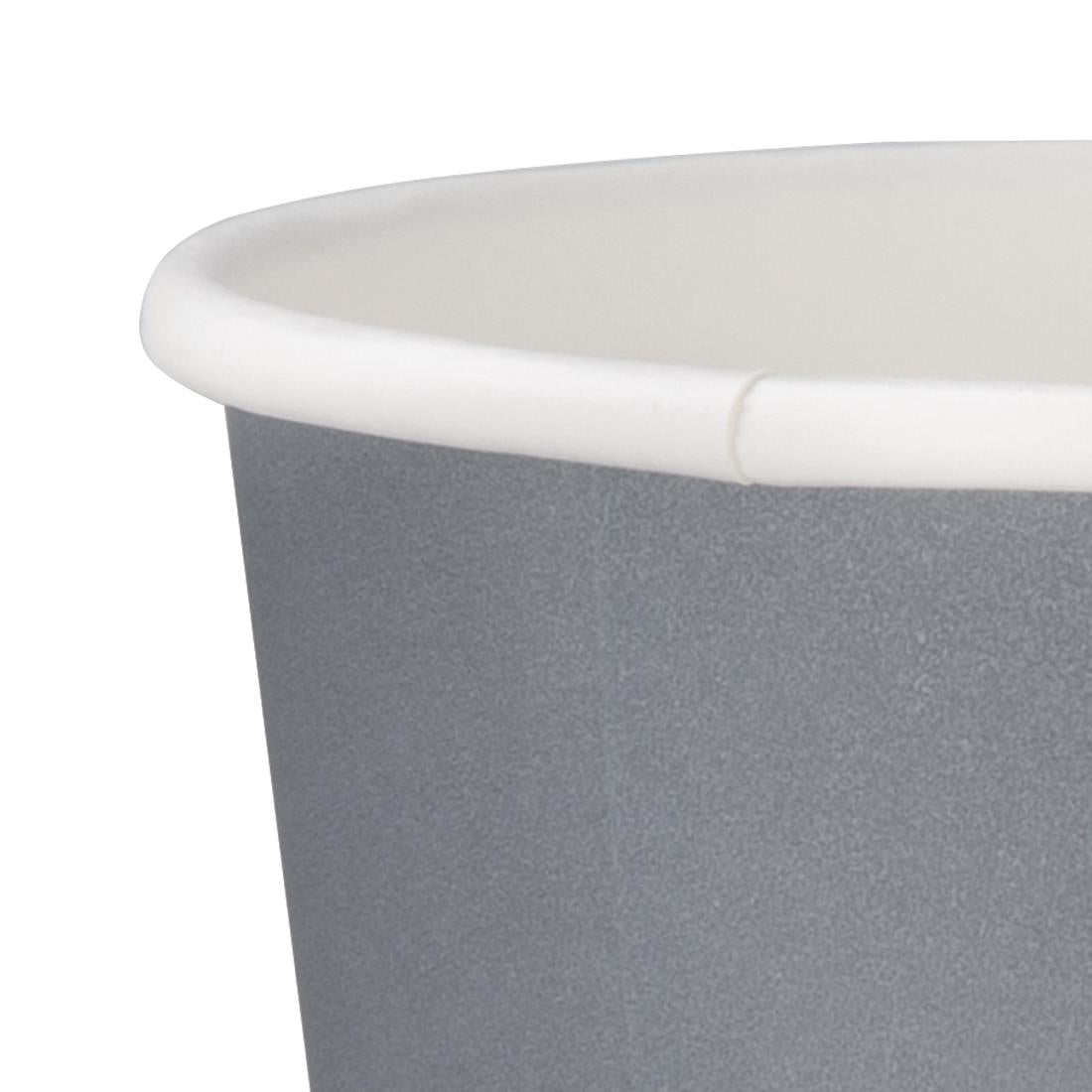 GP416 Fiesta Recyclable koffiebekers enkelwandig blauwgrijs 340ml (1000 stuks)