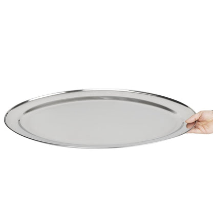 K370 Olympia ovale RVS serveerschaal 66cm