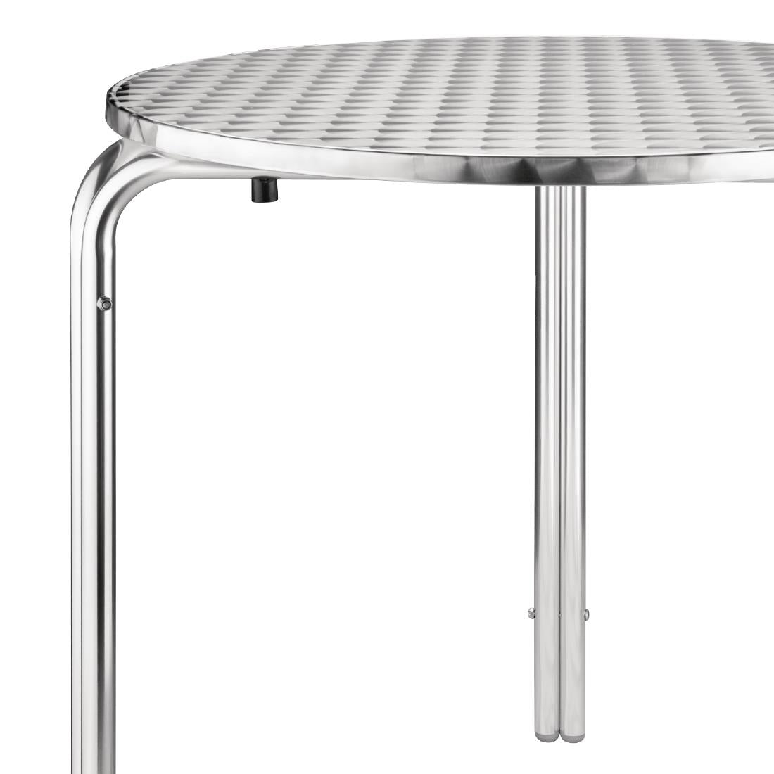 CG836 Bolero ronde RVS bistrotafel 70cm
