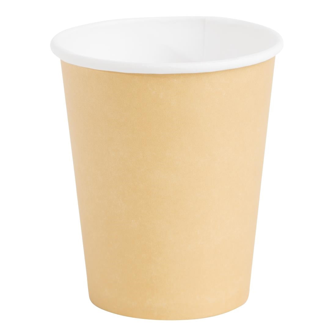 GF031 Fiesta Recyclable koffiebekers enkelwandig lichtbruin 23cl (50 stuks)