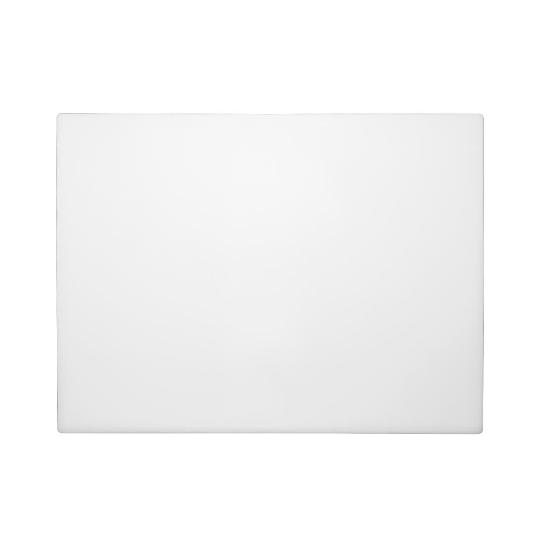 HC881 Hygiplas LDPE snijplank wit 600x450x10mm