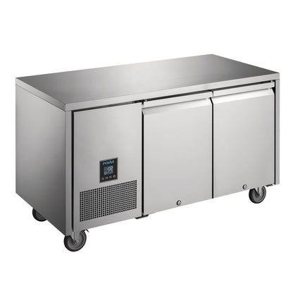UA005 Polar U-serie premium tweedeurs koelwerkbank 267L