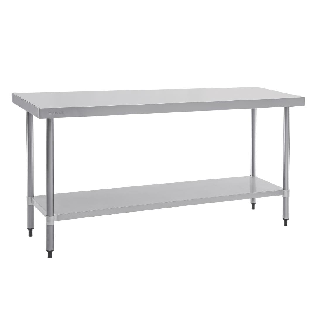 T378 Vogue RVS werktafel zonder achteropstand 90x180x60cm