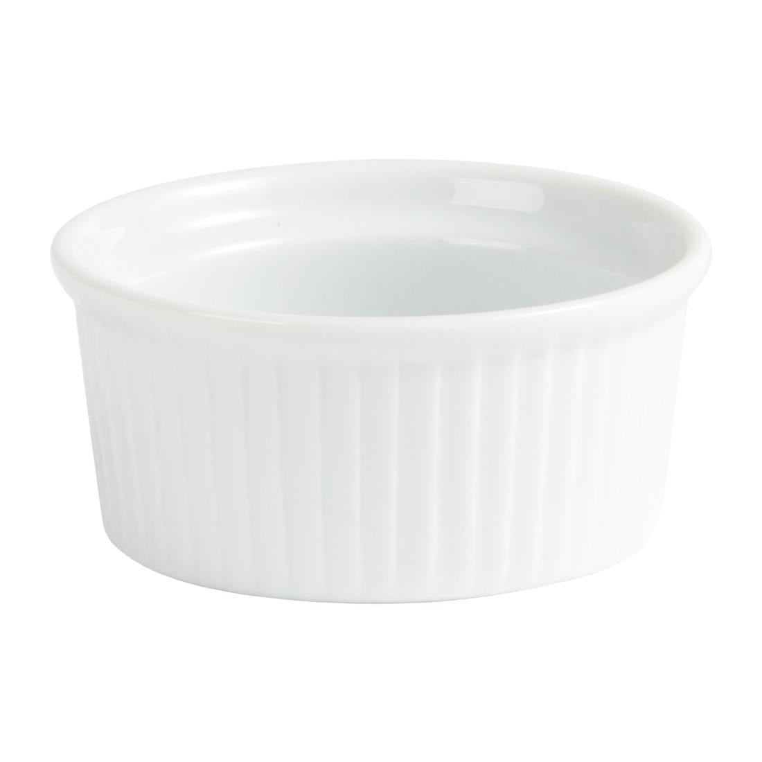 W432 Olympia Whiteware Ramekins 8,5cm (12 Stuks)