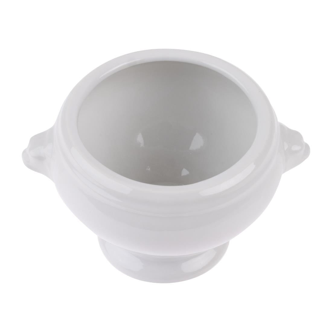 W442 Olympia Whiteware Soepkom Leeuwenkop 47,5Cl (6 Stuks)