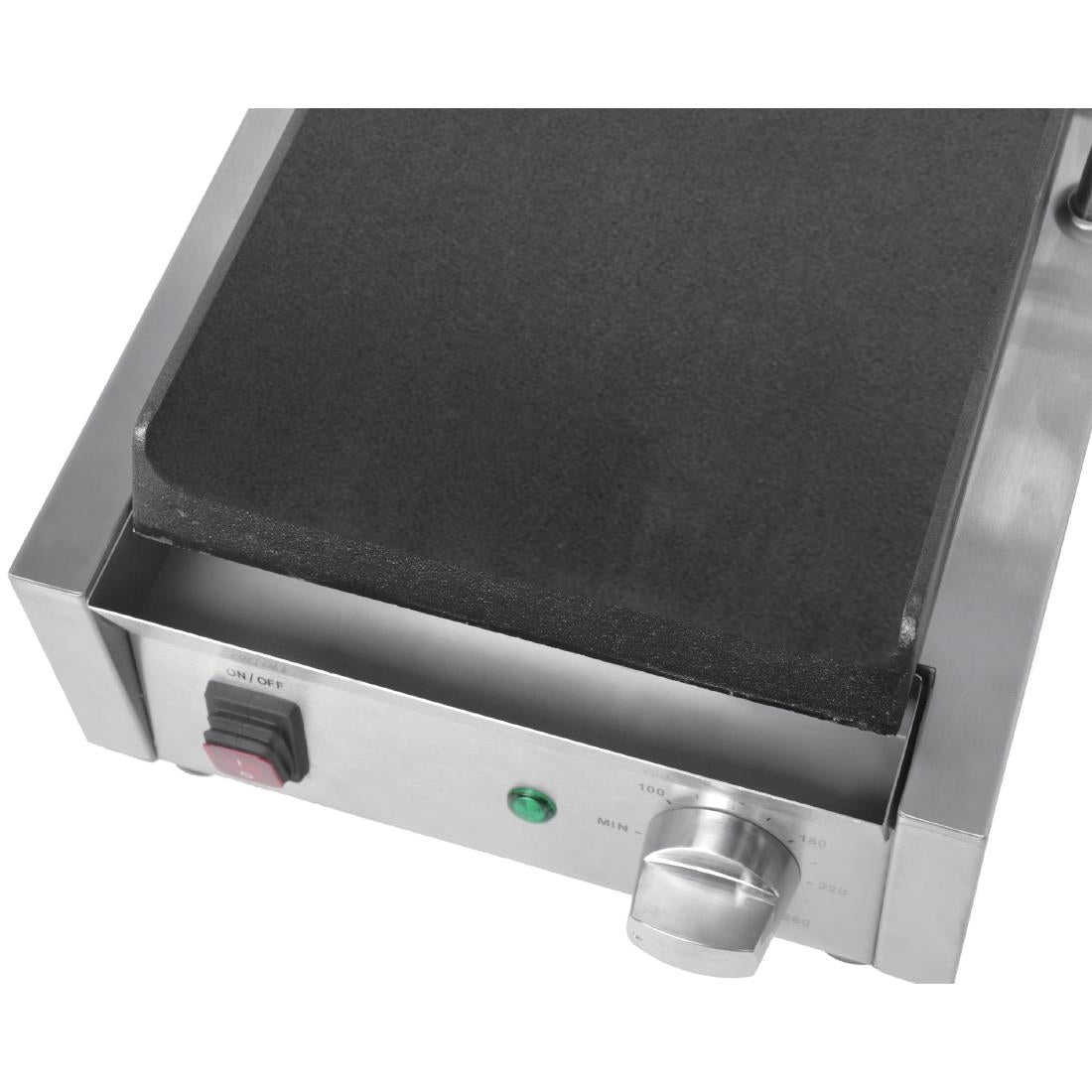 DY996 Buffalo Bistro enkele contactgrill glad/glad