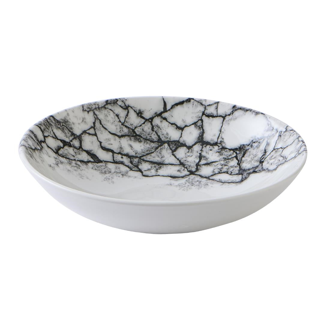 CU669 Churchill Kintsugi Accents Quartz Black Evolve Coupe Kom 18.4cm (12 stuks)