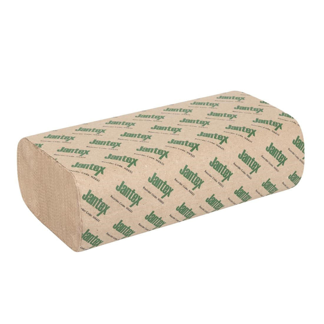 HX935 Jantex Groen 100% Gerecyclede Z-Vouw Handdoeken 2-laags (2250 Vellen)