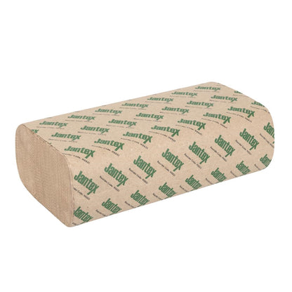 HX935 Jantex Groen 100% Gerecyclede Z-Vouw Handdoeken 2-laags (2250 Vellen)