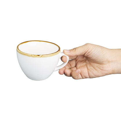 FB988 Olympia Kiln kopjes krijtwit 230ml (6 stuks)