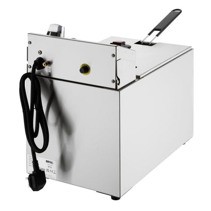 CU620 Buffalo Enkele Elektrische Friteuse Met Timer 8Ltr