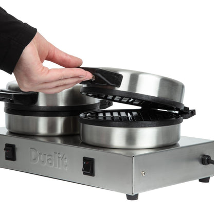 J449 Dualit dubbel wafelapparaat 74002