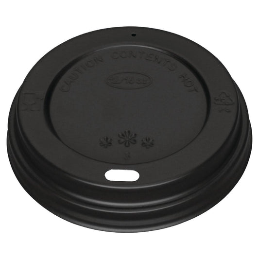 CW718 Fiesta Recyclable deksel zwart voor Fiesta Recyclable 340ml en 455ml koffiebekers (1000 stuks)