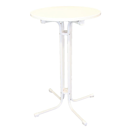 H850 Inklapbare Statafel Monaco wit 70cm