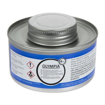 CB734 Olympia vloeibare brandpasta 4 uur herbruikbaar lont (12 stuks)
