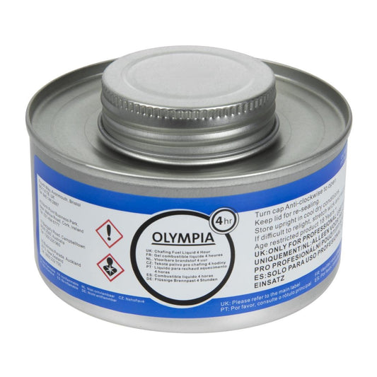 CB734 Olympia vloeibare brandpasta 4 uur herbruikbaar lont (12 stuks)
