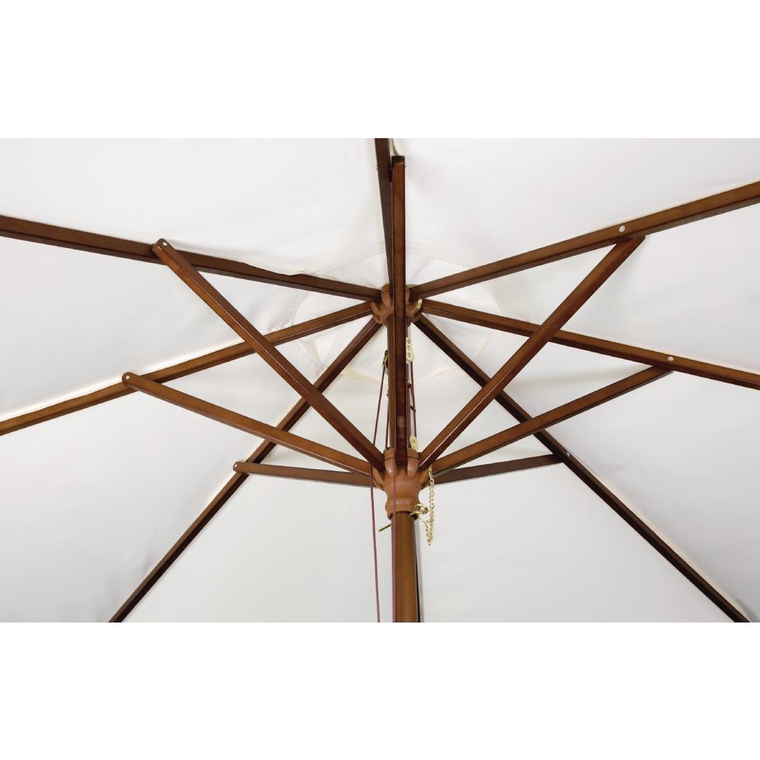 CB516 Bolero ronde parasol creme 3m