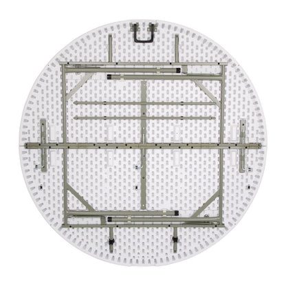CC506 Bolero ronde klaptafel wit 153cm