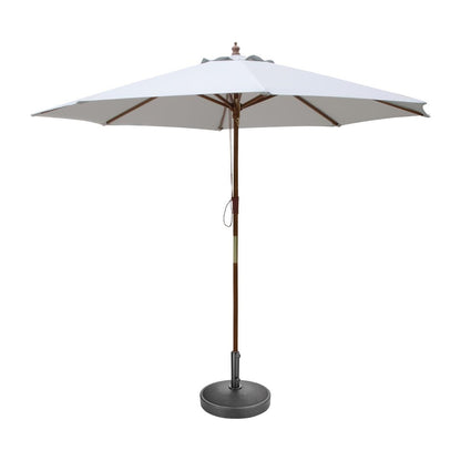 FS158 Bolero betonnen parasolvoet met 43/38mm adapter zwart