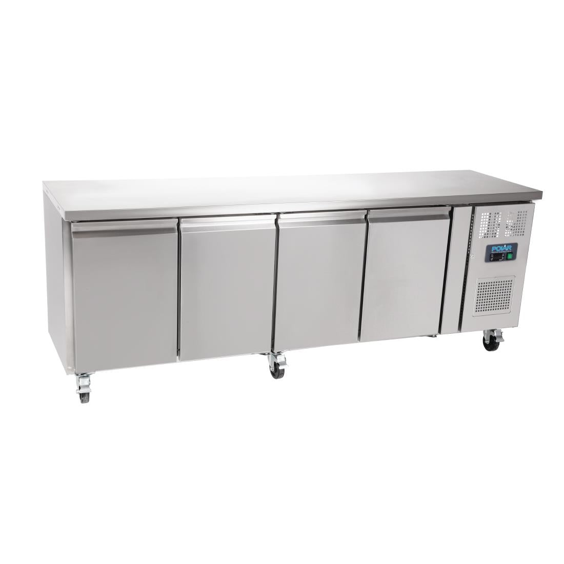 G379 Polar U-serie 4-deurs koelwerkbank 449L