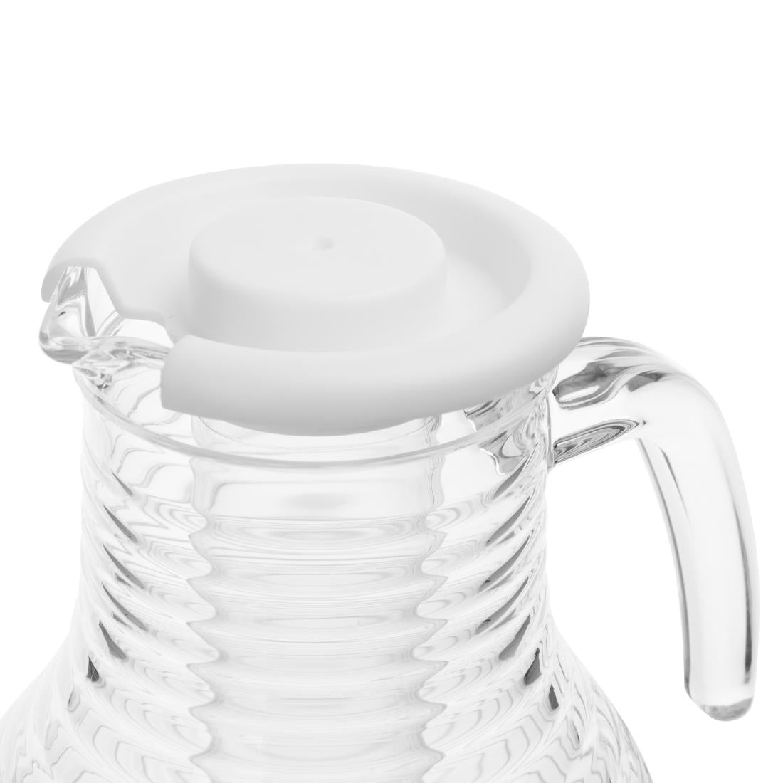 HC357 Olympia Kristallon Kan Met Koelbuis Polycarbonaat Geribbeld 1600ml