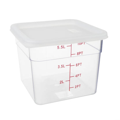CF050 Hygiplas vierkant deksel wit medium