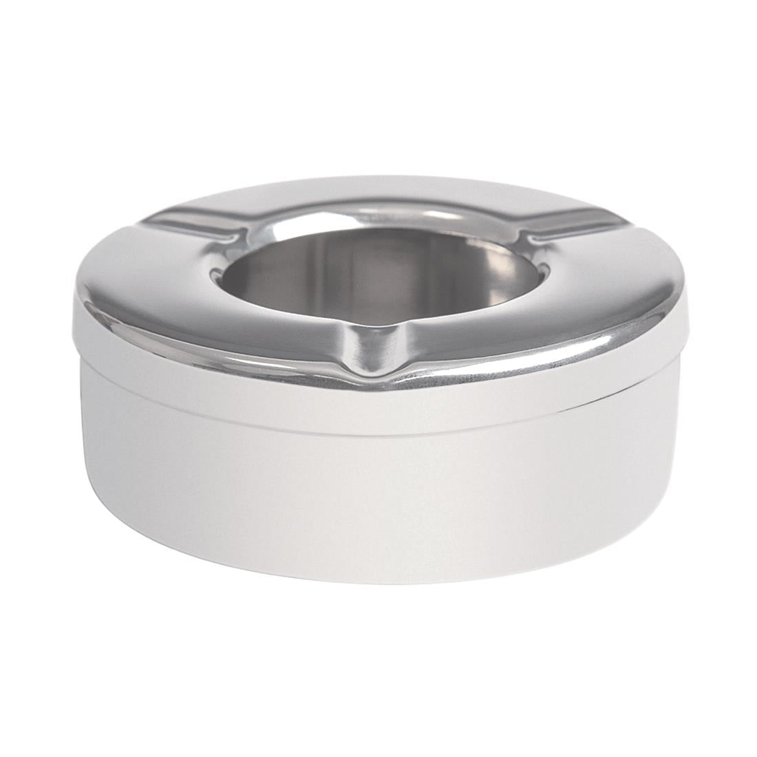 CM368 Olympia RVS windvrije asbak 9cm (6 stuks)