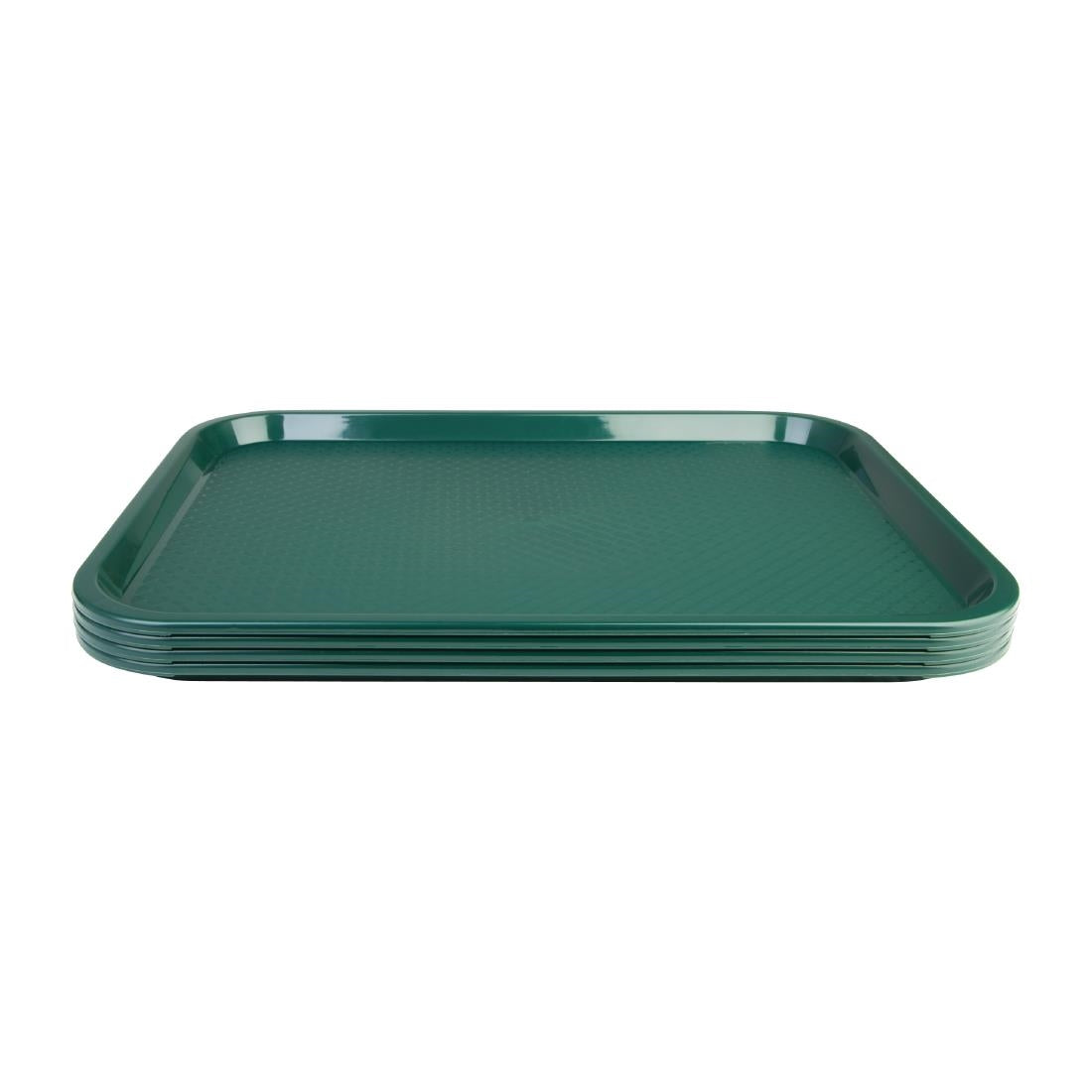 P505 Olympia Kristallon polypropyleen dienblad groen 305x415mm