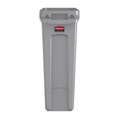 F649 Rubbermaid Slim Jim container met luchtsleuven 87Ltr