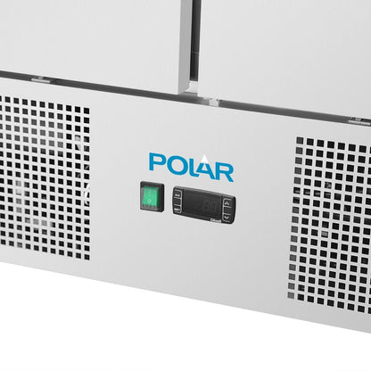 UA089 Polar U-Serie Geventileerde 2-Deurs Saladette 257Ltr