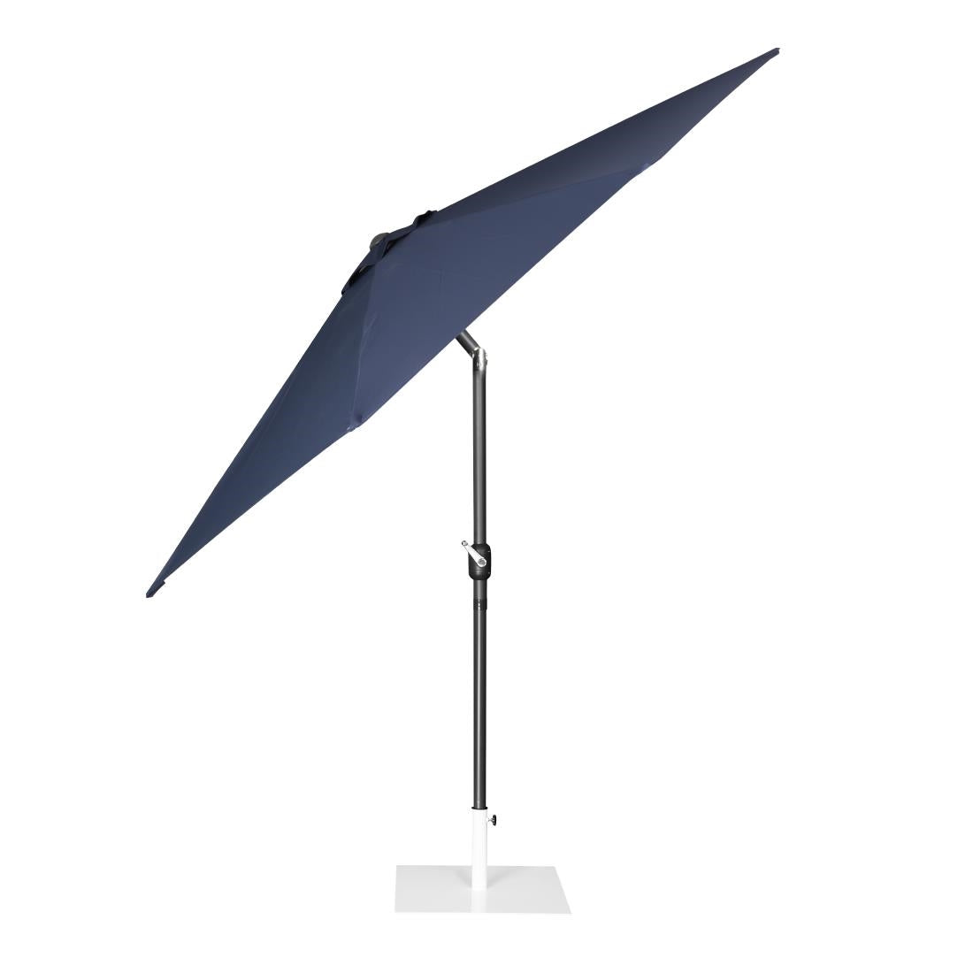 FU504 Bolero Sevilla Ronde Parasol 3M Diameter Marineblauw