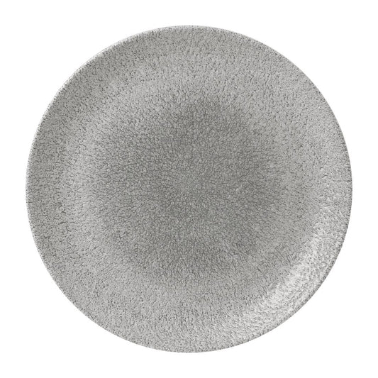 FD876 Churchill Raku Jasper Grey Evolve Coupe Bord 28.6cm (12 stuks)