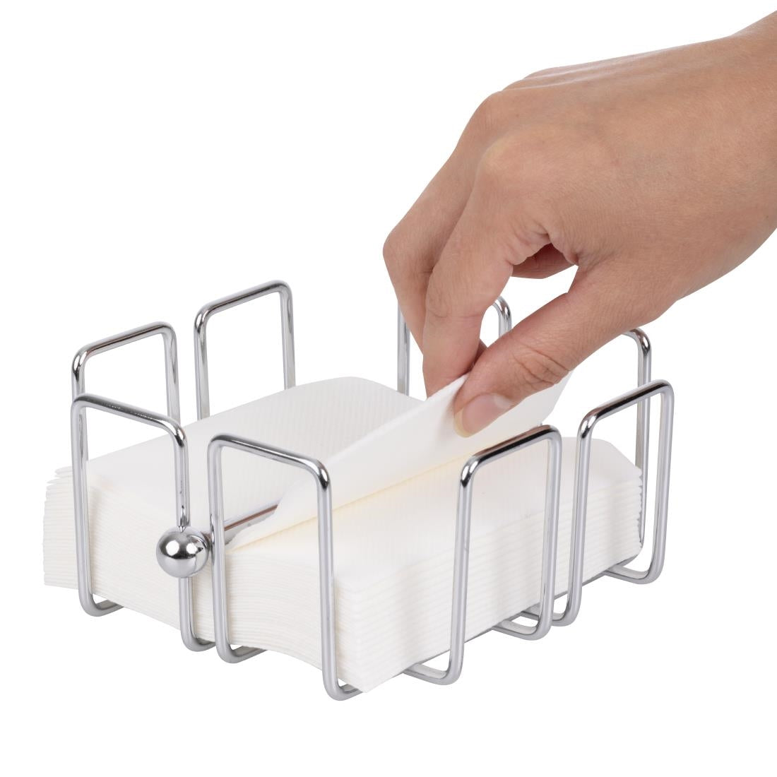 GH407 Olympia cocktail servettenhouder 14x14x6,5cm