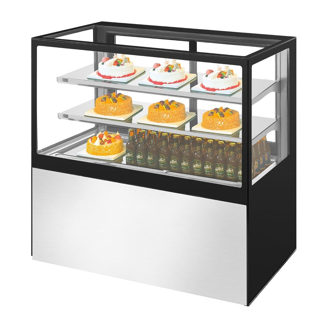 UA061 Polar U-Series deli koelvitrine 385Ltr