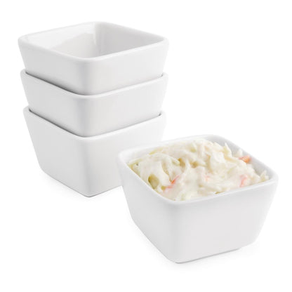 U178 Olympia Whiteware Amuseschaaltjes 7,5x7,5x5cm (12 Stuks)