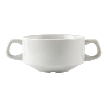 CF369 Olympia Athena Stapelbare Soepkommen 160mm 290ml (12 Stuks)