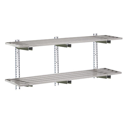 DS452 Gastro M RVS wandplank zonder steunen 200x40cm