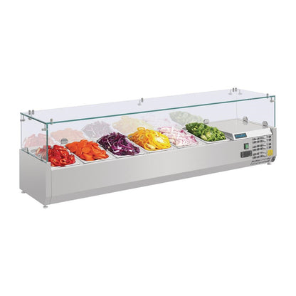 AB090 Polar G-serie koelvitrine 6x GN 1/4