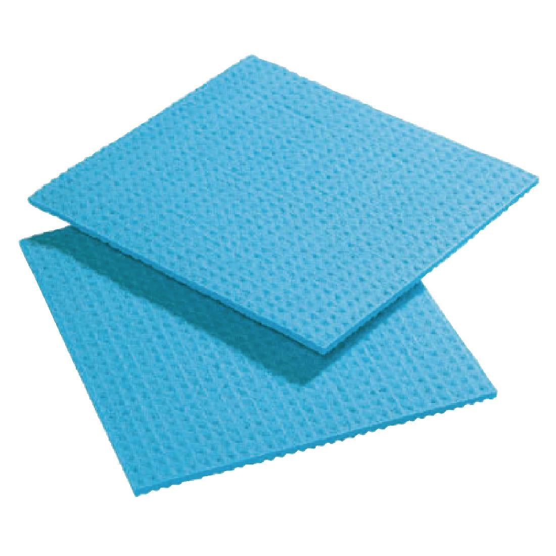 F957 Spongyl sponsdoekje blauw (10 stuks)