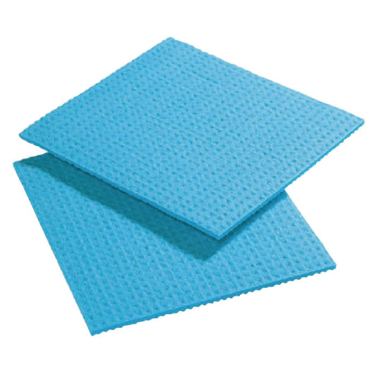 F957 Spongyl sponsdoekje blauw (10 stuks)