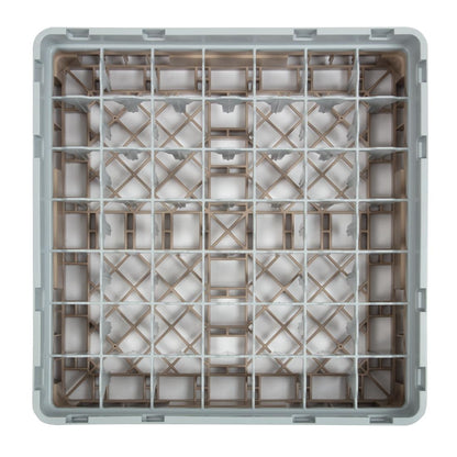 DW561 Cambro Camrack vaatwaskorf met 49 compartimenten max. glashoogte 9,2cm
