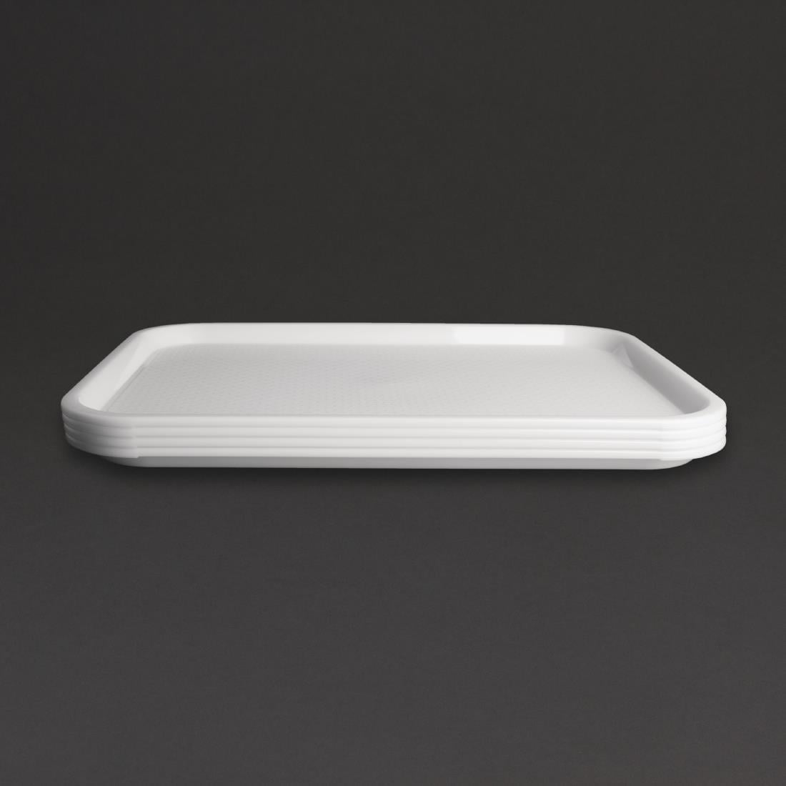 GF996 Olympia Kristallon polypropyleen dienblad wit 305x415mm