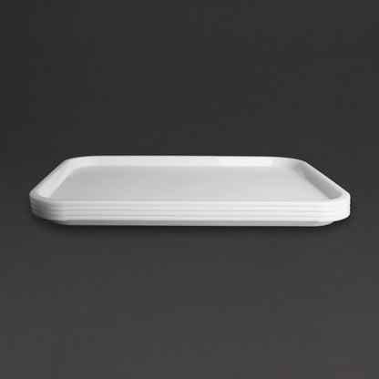 GF996 Olympia Kristallon polypropyleen dienblad wit 305x415mm