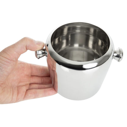 CM863 Olympia mini ijsemmer RVS 1Ltr 11,5(h) x 12,5(Ø)cm